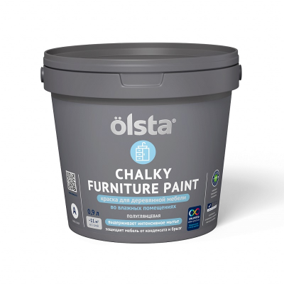 CHALKY FURNITURE PAINT (база А) 0.9 л для мебели