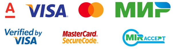 Логотипы платёжных карт