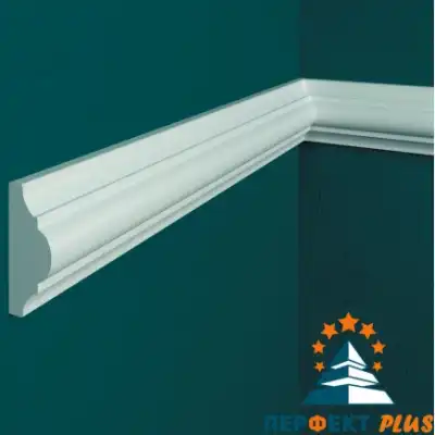 Молдинг бордюр гладкий P04 40x18