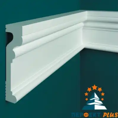 Молдинг бордюр гладкий P62 91x27