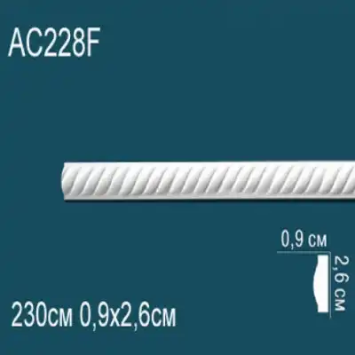 Молдинг бордюр с рисунком AC228F 26x9