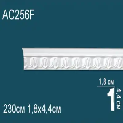 Молдинг бордюр с рисунком AC256F 44x18