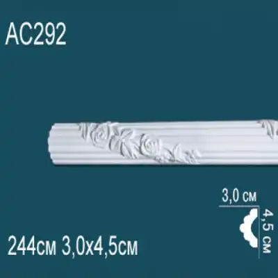 Молдинг бордюр с рисунком AC292 45x30