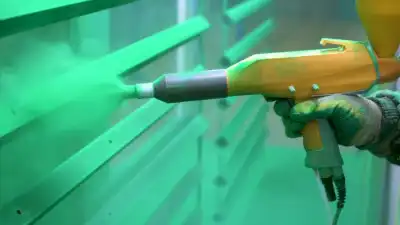 Покраска алюминиевого погонажа