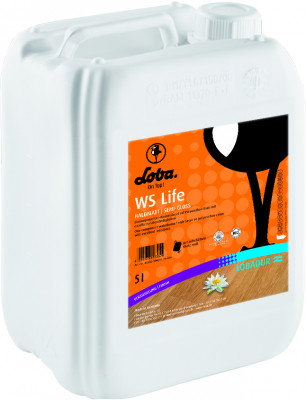 Лак для жилых помещений Lobadur WS Life. полуматовый 10 литр.
