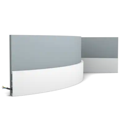 SX163F SQUARE плинтус напольный гибкий