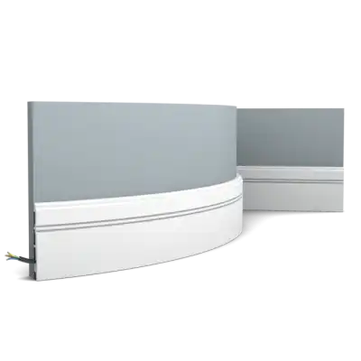 SX105F плинтус напольный гибкий