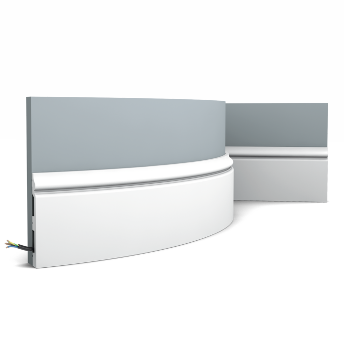 SX118F CONTOUR плинтус напольный гибкий