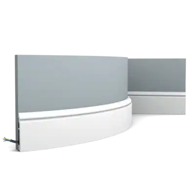 SX173F CONTOUR плинтус напольный гибкий