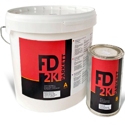 Двухкомпонентный полиуретановый клей FD 2K Parkett (7,2+0,1кг)