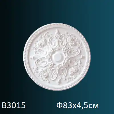 Розетка потолочная B3015 Ф830х45