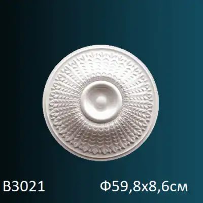 Розетка потолочная B3021 Ф598х86