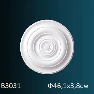 Розетка потолочная B3031 Ф461х38