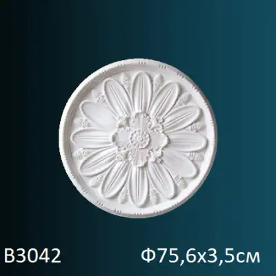 Розетка потолочная B3042 Ф756х35