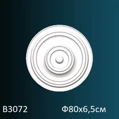 Розетка потолочная B3072 Ф800х65