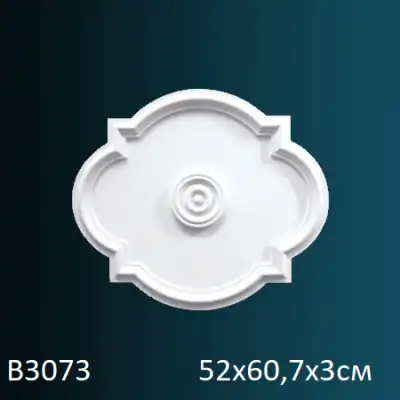 Розетка потолочная B3073 520х607
