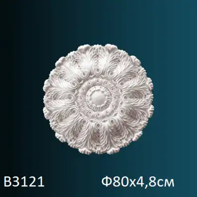 Розетка потолочная B3121 Ф800х48