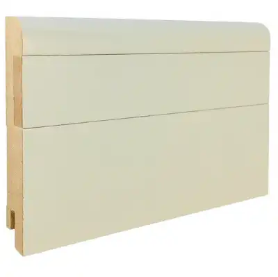 МДФ 100х16 гладкий +вставка гладкая 8х30 (грунт)