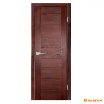 Дверь дубовая ПВДГ Модель №4 (2000х600, 700, 800, 900) мм махагон, венге, античный орех, белый, вайт, слоновая кость, скай, грей, крем