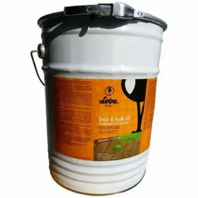 Lobasol Deck & Teak Oil 12 л бесцветное масло для пропитки 