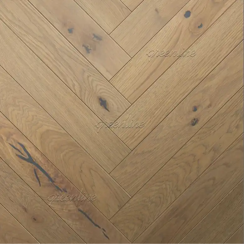 Английская ёлочка Дуб Сенс 500/600х125х12