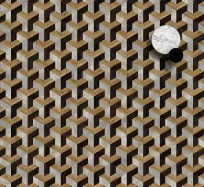 MOODS TRAPEZOID BLACKJACK OAK 22229AT