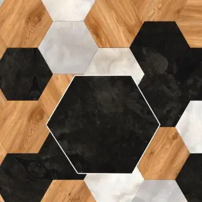 MOODS BIG HEXAGON MUSTANG SLATE 70998AQ