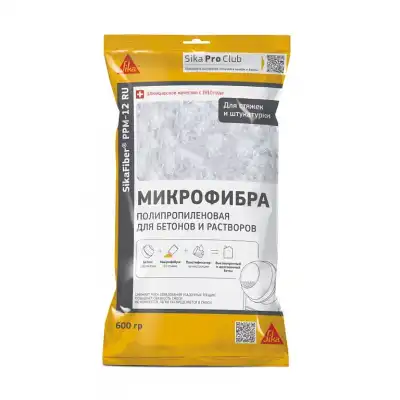 SikaFiber PPM-12 (0,6 кг) фибра для армирования растворов и бетона.