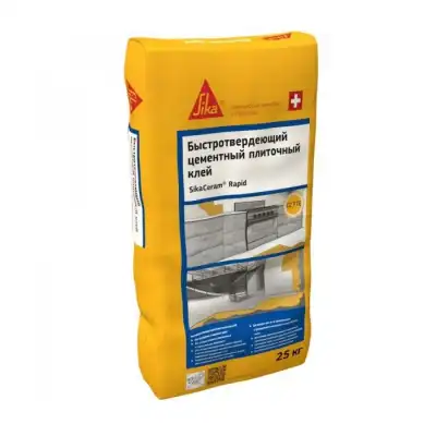 SikaCeram® Rapid 25 кг для укладки плитки размером до 60х60 см