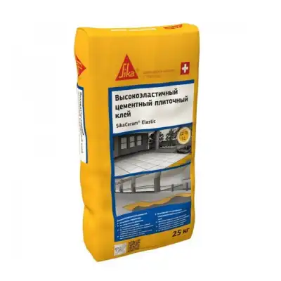 SikaCeram® Elastic 25 кг эластичный плиточный для сложных оснований