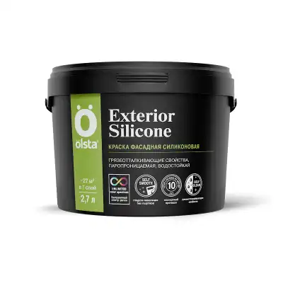 EXTERIOR SILICONE (база А) 2.7 л силиконовая фасадная