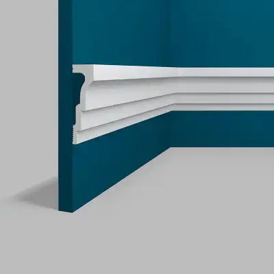 Молдинг бордюр гладкий P108 80х24