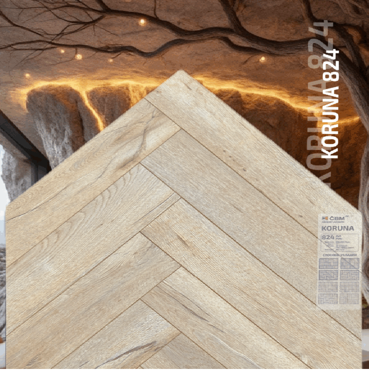 824 Дуб Рабс английская ёлочка