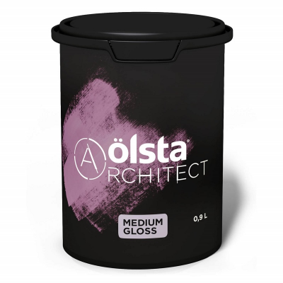 MEDIUM GLOSS (база А) 0.9 л Глянцевая интерьерная