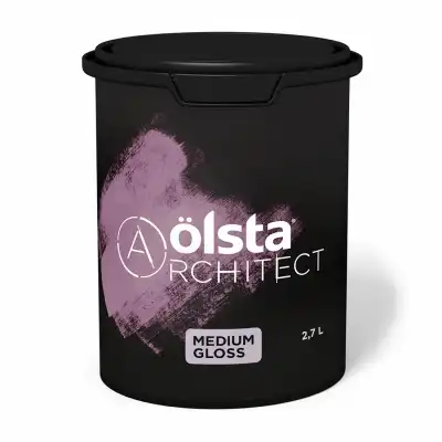 MEDIUM GLOSS (база А) 2.7 л Глянцевая интерьерная
