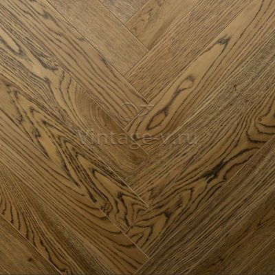 Английская ёлочка Дуб Брайт 500/600х125х12