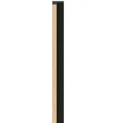 Планка правая LINERIO S-LINE NATURAL BLACK  2650х35х12 