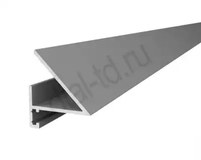 микро напольный для подсветки серебристый 2м