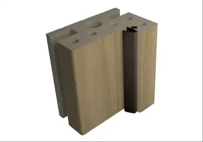 Дверная коробка 60x40, песочный дуб
