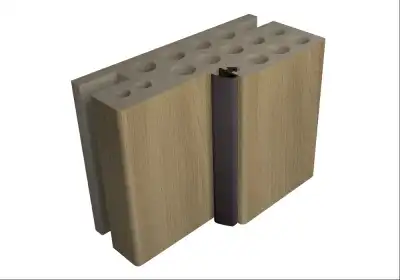 Дверная коробка 90x40, песочный дуб