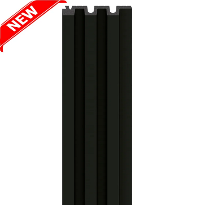 Панель LINERIO M PLUS LINE BLACK 2650х122х21