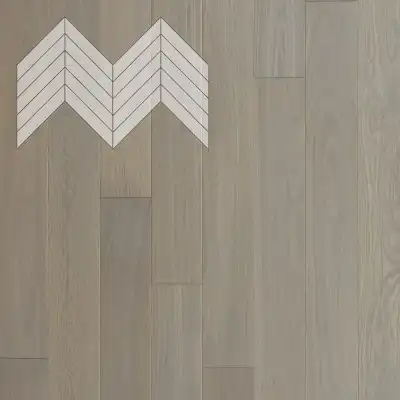 Дуб Рустик Concrete лак 600х90х14/3 мм французская ёлочка