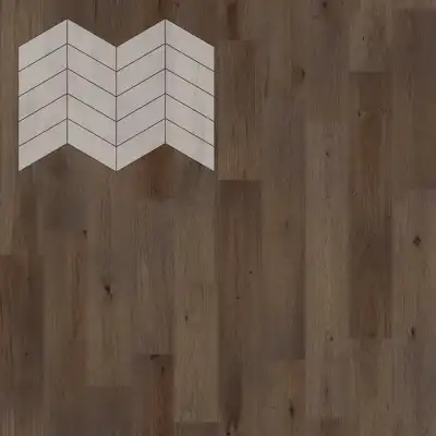 Дуб Натур Кайт лак 400х125х14/3 мм французская ёлочка