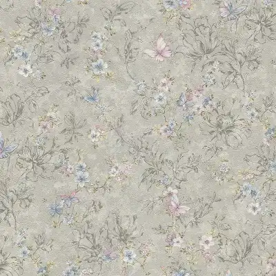 29027BM Бабочки и цветы