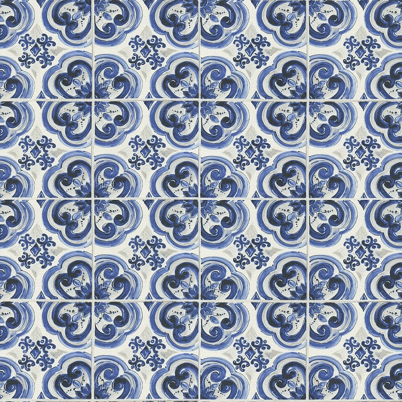 30040DG Blu Mediterraneo (Maiolica 2/ Taj Mahal)