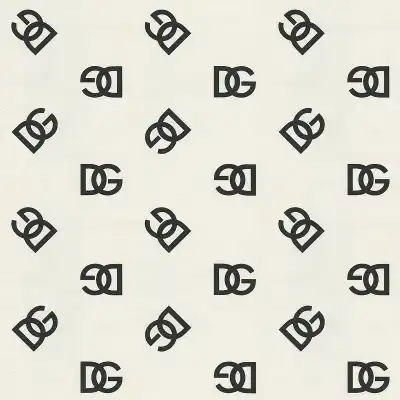 30090DG Logo (Marchio DG 5cm/ Taj Mahal)