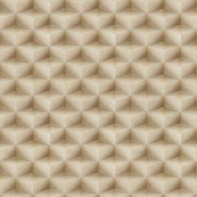 20017T Мотив кубы 3D бежевые