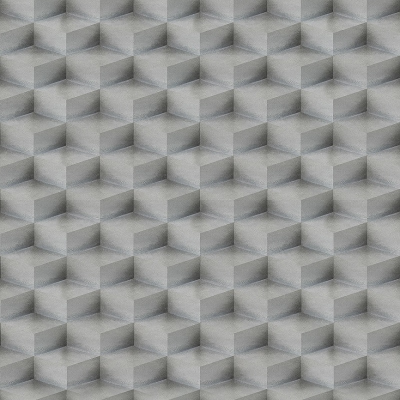 20018T Мотив кубы 3D серебро