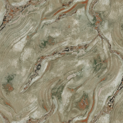 84656 Мрамор Geode бронзово-зеленый