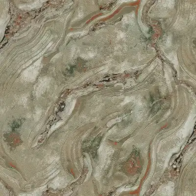 84656 Мрамор Geode бронзово-зеленый